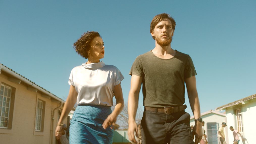 Deutschland 86 - Maria Schrader as Lenora Rauch and Jonas Nay as Martin Rauch in Deutschland 86. Photo Credit: UFA Fiction/Freemantle Media/SundanceTV