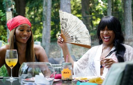 THE REAL HOUSEWIVES OF ATLANTA - THE REAL HOUSEWIVES OF ATLANTA -- Pictured: (l-r) Cynthia Bailey, Marlo Hampton -- (Photo by: Annette Brown/Bravo)