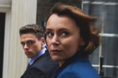 Richard Madden and Keeley Hawes in Bodyguard