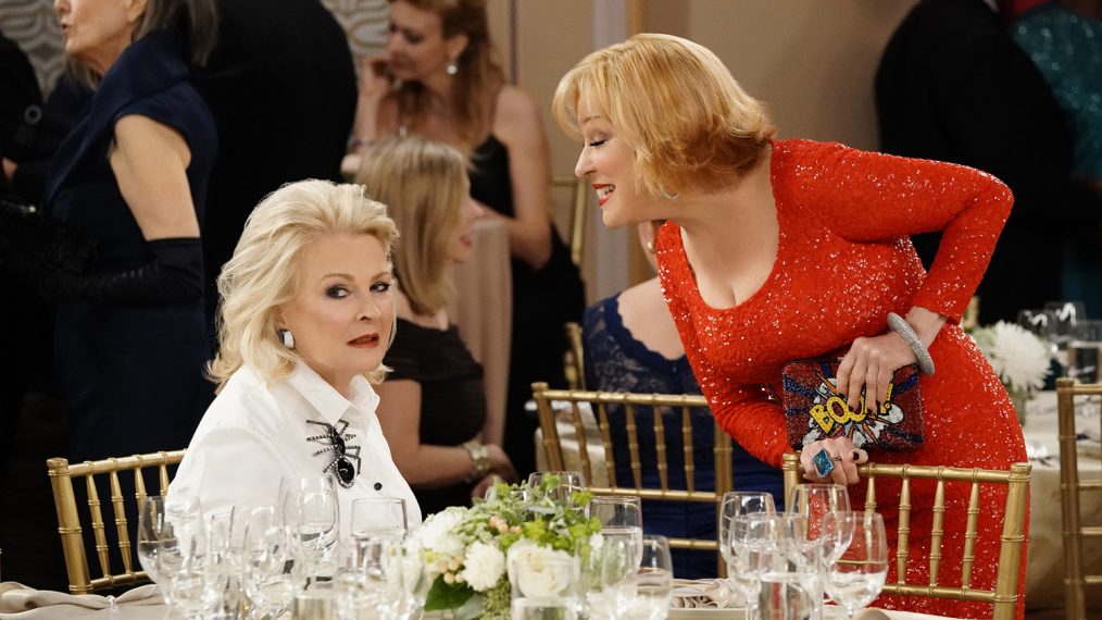 Candice Bergen and Bette Midler in Murphy Brown