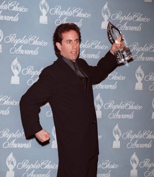 Jerry Seinfeld - 24TH PEOPLES CHOICE AWARDS CEREMONY IN LOS ANGELES (Photo by Frank Trapper/Corbis via Getty Images)