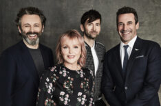 Michael Sheen, Miranda Richardson, David Tennant and Jon Hamm