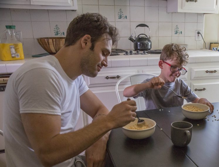 9-1-1: L-R: Ryan Guzman and guest star Gavin McHugh in the “Stuck” episode of 9-1-1 airing Monday, Oct. 15 (9:00-10:00 PM ET/PT) on FOX. © 2018 FOX Broadcasting. CR: Jack Zeman / FOX.