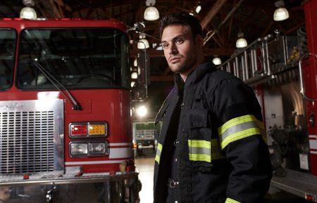 9-1-1: Ryan Guzman. CR: Michael Becker / FOX. © 2018 FOX Broadcasting.