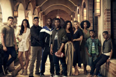 All American - Cody Christian as Asher Adams, Greta Onieogou as Layla Keating, Michael Evans Behling as Jordan Baker, Taye Diggs as Billy Baker, Daniel Ezra as Spencer James, Samantha Logan as Olivia Baker, Monet Mazur Mazur as Laura Baker, Karimah Westbrook as Grace James, Jalyn Hall as Dillon James, and Bre-Z as Coop