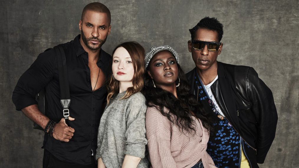 Ricky Whittle, Emily Browning, Yetide Badaki, and Orlando Jones