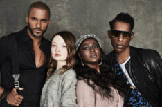 Ricky Whittle, Emily Browning, Yetide Badaki, and Orlando Jones