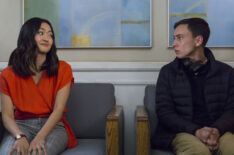 Amy Okuda and Keir Gilchrist in Atypical