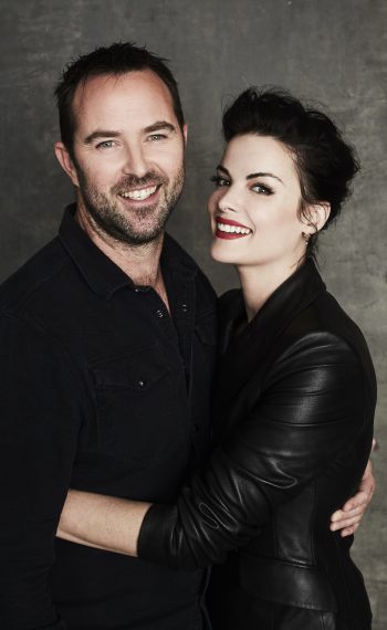 Sullivan Stapleton and Jaimie Alexander