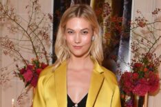 Karlie Kloss attends the YouTube cocktail party during Paris Fashion Week