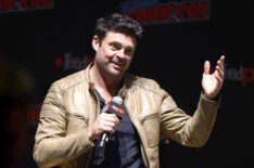Simon Pegg attends New York Comic Con 2018