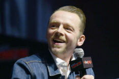 Simon Pegg at New York Comic Con 2018