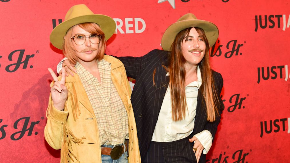 Rumer Willis and Scout Willis attend Just Jared's 7th Annual Halloween Party