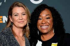 Ellen Pompeo and Shonda Rhimes attend the GLSEN Respect Awards