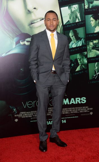 Percy Daggs III at the Los Angeles Premiere Of 'Veronica Mars'