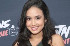 Emily Tosta attends the premiere of Awesomeness TV's 'Janoskians: Untold and Untrue'