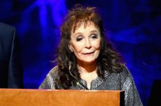 Loretta Lynn at the Country Music Hall Of Fame And Museum Hosts Medallion Ceremony