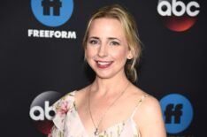 Lecy Goranson attends during the 2018 Disney, ABC, Freeform Upfront