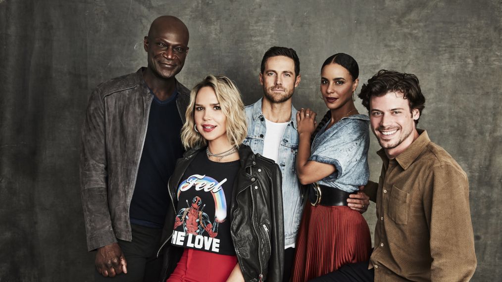 The Midnight, Texas cast: Peter Mensah, Arielle Kebbel, Dylan Bruce, Parisa Fitz-Henley and Francois Arnaud