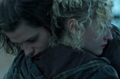 Charlie Tahan and Julia Garner in Ozark
