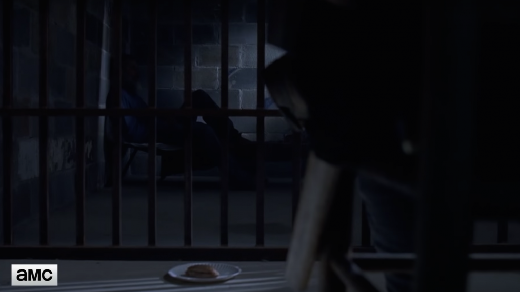 Prison cell Negan