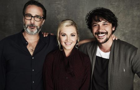 Jason Rothenberg, Eliza Taylor, and Bob Morley