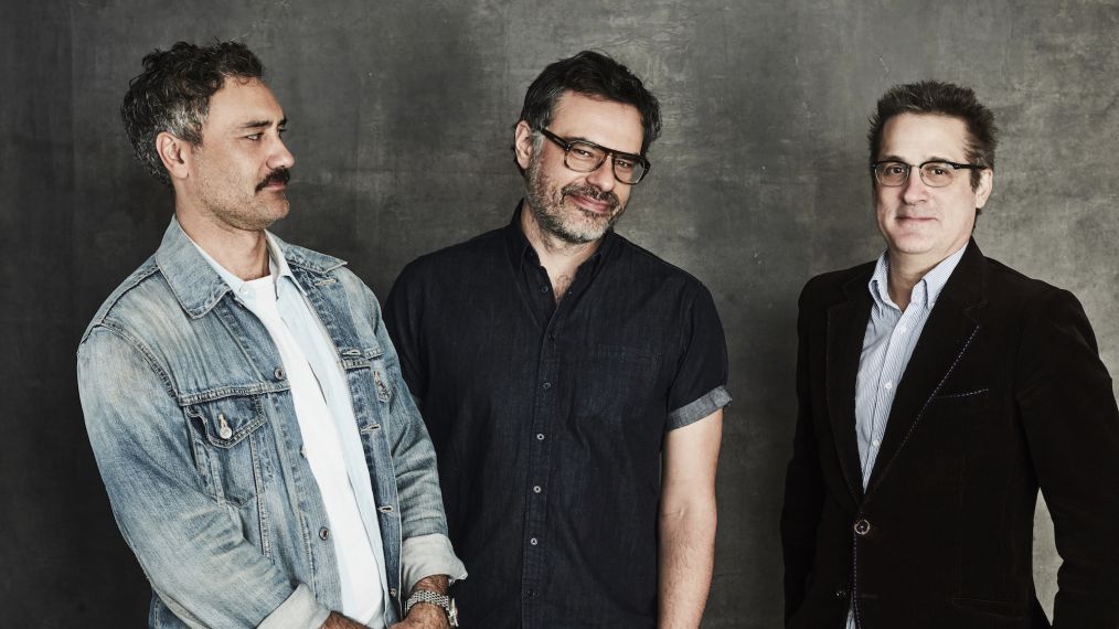 Taika Waititi, Jemaine Clement and Paul Simms