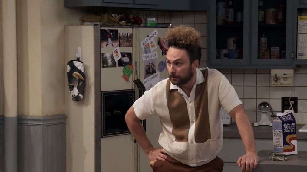 Charlie Day as Seifeld's Kramer in It's Always Sunny in Philadelphia