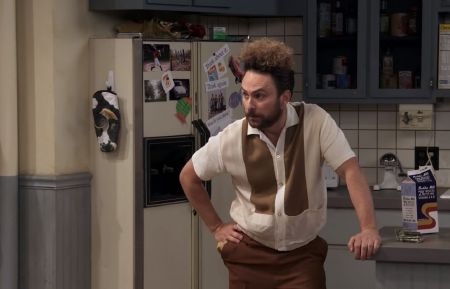 Charlie Day as Seifeld's Kramer in It's Always Sunny in Philadelphia