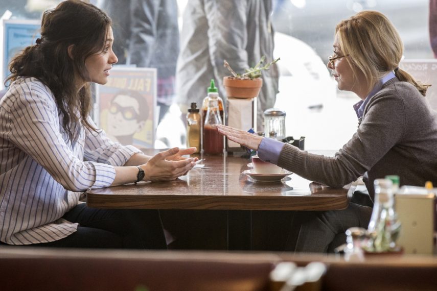 Emmy Rossum as Fiona Gallagher and Sharon Lawrence as Margo in Shameless (Season 7, Episode 10, "Ride or Die") - Photo: Paul Sarkis/SHOWTIME - Photo ID: shameless_710_2239
