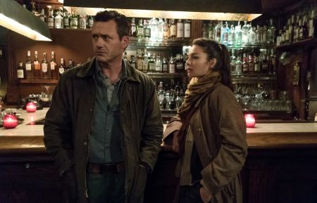 Jason O'Mara and Alexa Davalos in The Man in the High Castle