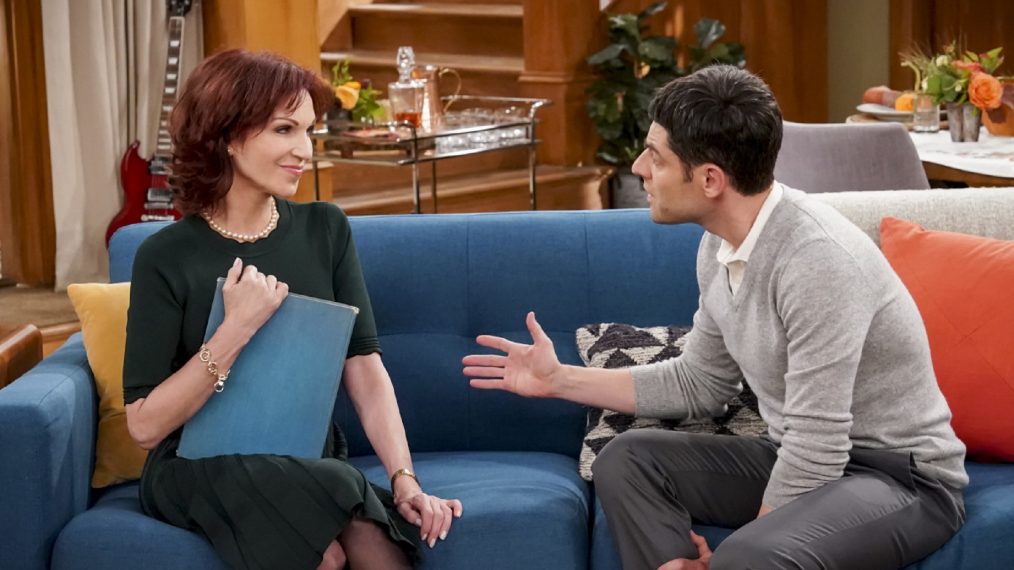 Marilu Henner and Max Greenfield in The Neighborhood