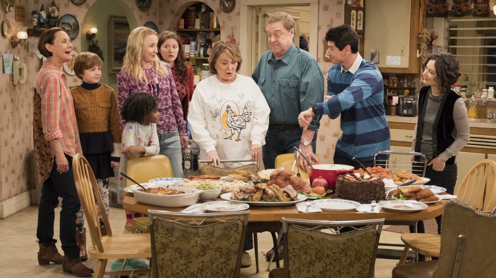 LAURIE METCALF, AMES MCNAMARA, JAYDEN REY, LECY GORANSON, EMMA KENNEY, ROSEANNE BARR, JOHN GOODMAN, MICHAEL FISHMAN, SARA GILBERT