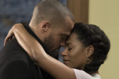 Jesse Williams and Kelly McCreary in Grey's Anatomy