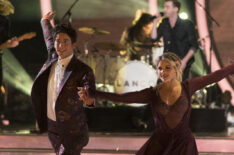 Milo Manheim and Witney Carson on Dancing with the Stars