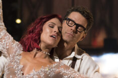 Sharna Burgess and Bobby Bones on Dancing With the Stars