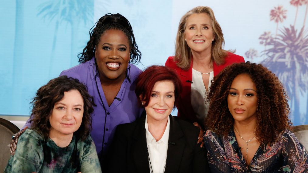 The Talk - Sara Gilbert, Sheryl Underwood, Sharon Osbourne, Meredith Viera, and Eve