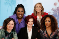 The Talk - Sara Gilbert, Sheryl Underwood, Sharon Osbourne, Meredith Viera, and Eve