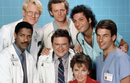 St. Elsewhere - Ed Begley Jr., David Morse, Howie Mandel, Denzel Washington, Stephen Furst, Mark Harmon, Sagan Lewis