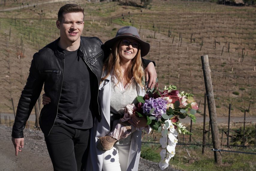 9-1-1: L-R: Connie Britton and Oliver Stark in the all-new “Trapped” episode of 9-1-1 airing Wednesday, March 14 (9:00-10:00 PM ET/PT) on FOX.CR: Michael Becker / FOX. © 2018 / FOX Broadcasting.