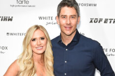 Lauren Luyendyk and Arie Luyendyk Jr. attend White Fox Boutique Swimwear Launch