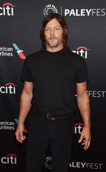Norman Reedus attends PaleyFest NY The Walking Dead Screening And Panel