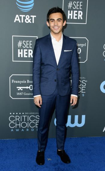 Tyler Alvarez attends the 24th Annual Critics' Choice Awards