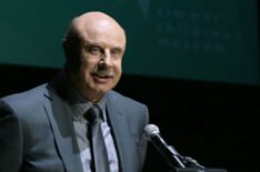 Dr. Phil McGraw speaks onstage at Zimmer Children's Museum Discovery Award Dinner