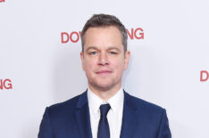 Matt Damon at the 'Downsizing' New York Screening