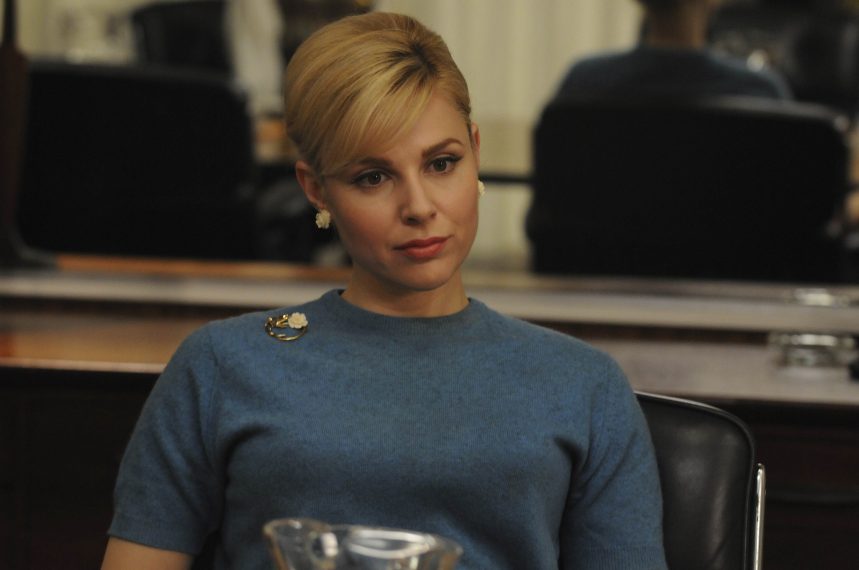 Faye Miller (Cara Buono) - Mad Men - Season 4, Episode 4 - Photo Credit: Michael Yarish/AMC