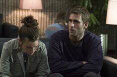 Victoria Pedretti and Oliver Jackson-Cohen in The Haunting of Bly Manor