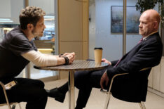 Matt Czuchry and guest star Glenn Morshower in The Resident