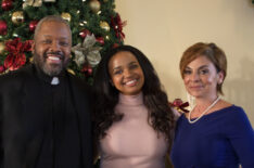 Kadeem Hardison, Kayla Pratt, Jasmine Guy of Lifetime's The Christmas Pact