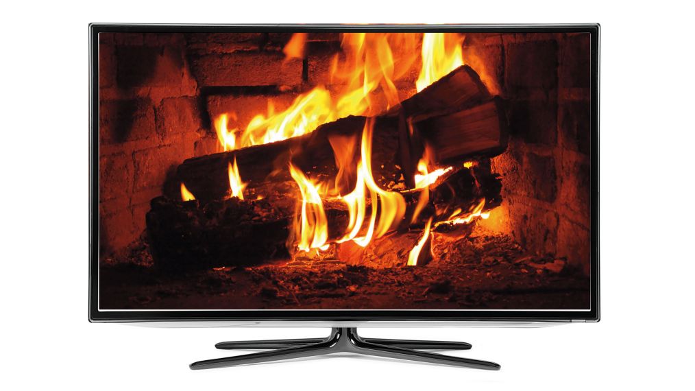 TV fireplace